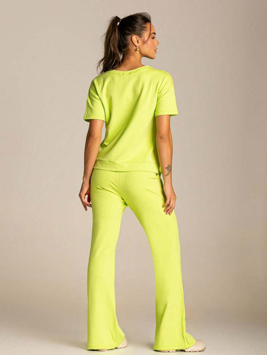 CONJUNTO MOLETINHO PANTALONA COM BLUSA MULLET