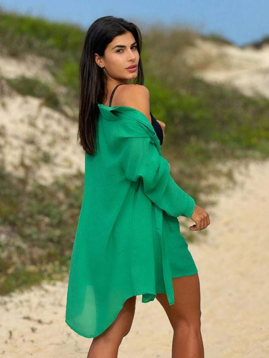 THIFANNI - Saída de Praia Camisão e Short Verão