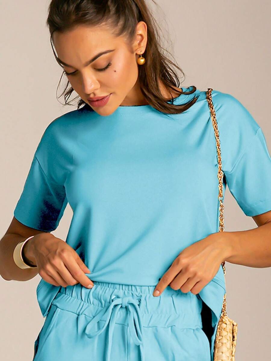 CONJUNTO MOLETINHO PANTALONA COM BLUSA MULLET