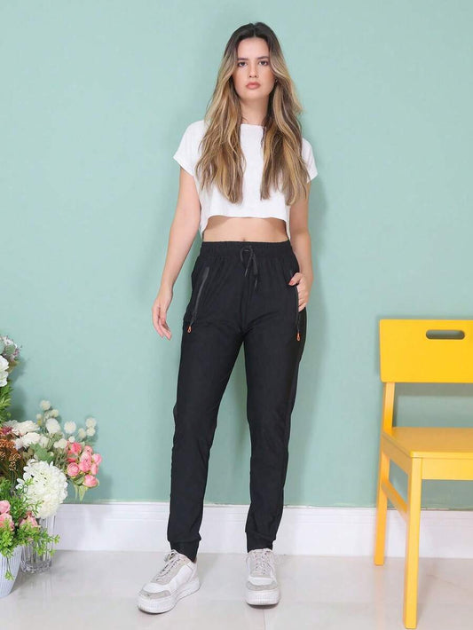 Calça Esportiva Feminina com Elastano – Liberdade e Conforto para Seus Treinos