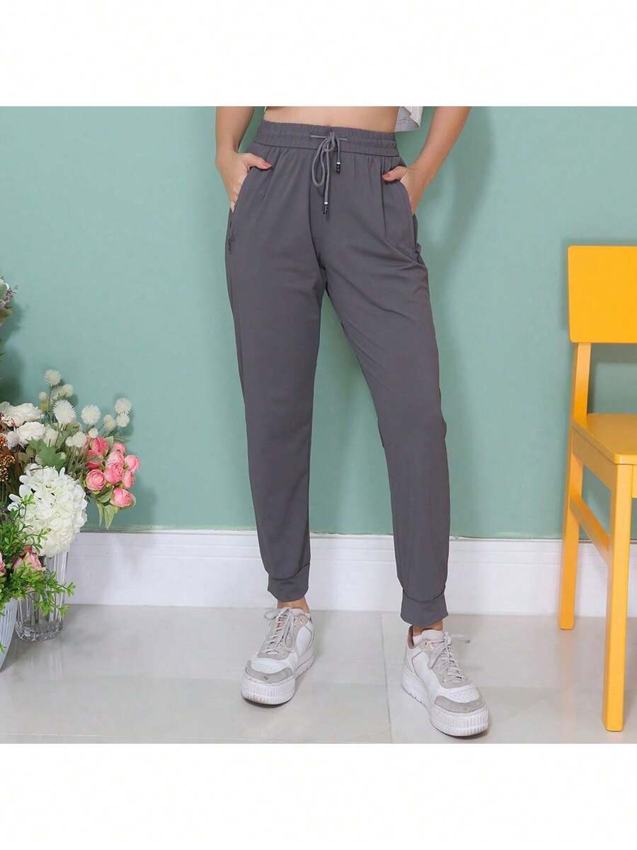 Calça Esportiva Feminina com Elastano – Liberdade e Conforto para Seus Treinos