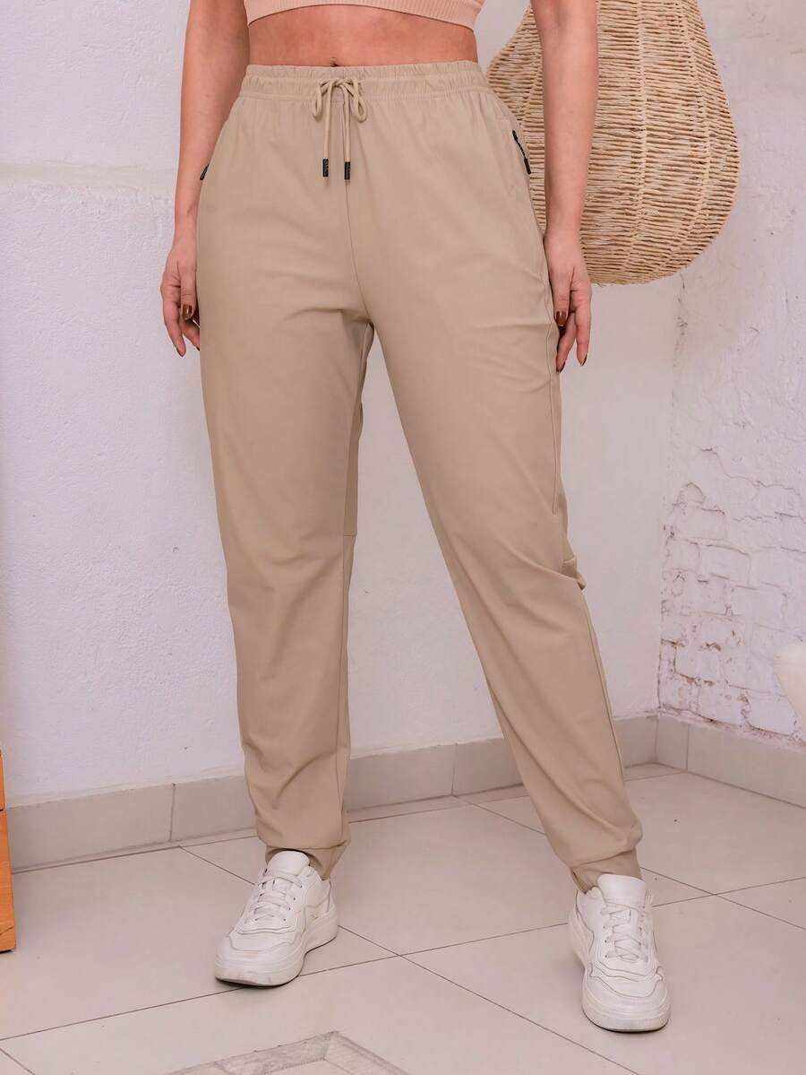 Calça Esportiva Feminina com Elastano – Liberdade e Conforto para Seus Treinos